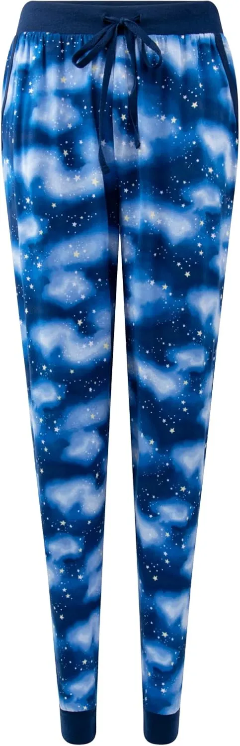 2-Pack of Women's Cozy Butter Soft Jersey Lounge Pants with Pockets and Drawstring  Perfect for Lounging and Sleeping