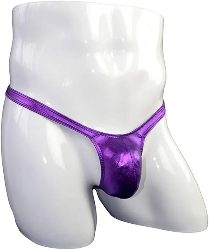 2/3/4/5pcs Bikini Thong for Men Thong Swimwear Sexy G-String Briefs Gay Comfortable Patent Leather Briefs