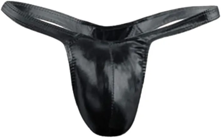 2/3/4/5pcs Bikini Thong for Men Thong Swimwear Sexy G-String Briefs Gay Comfortable Patent Leather Briefs