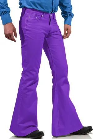 70s Disco Pants for Men,Mens Bell Bottom Jeans Pants,60s 70s Bell Bottoms Vintage Denim Pants Jeans for Men