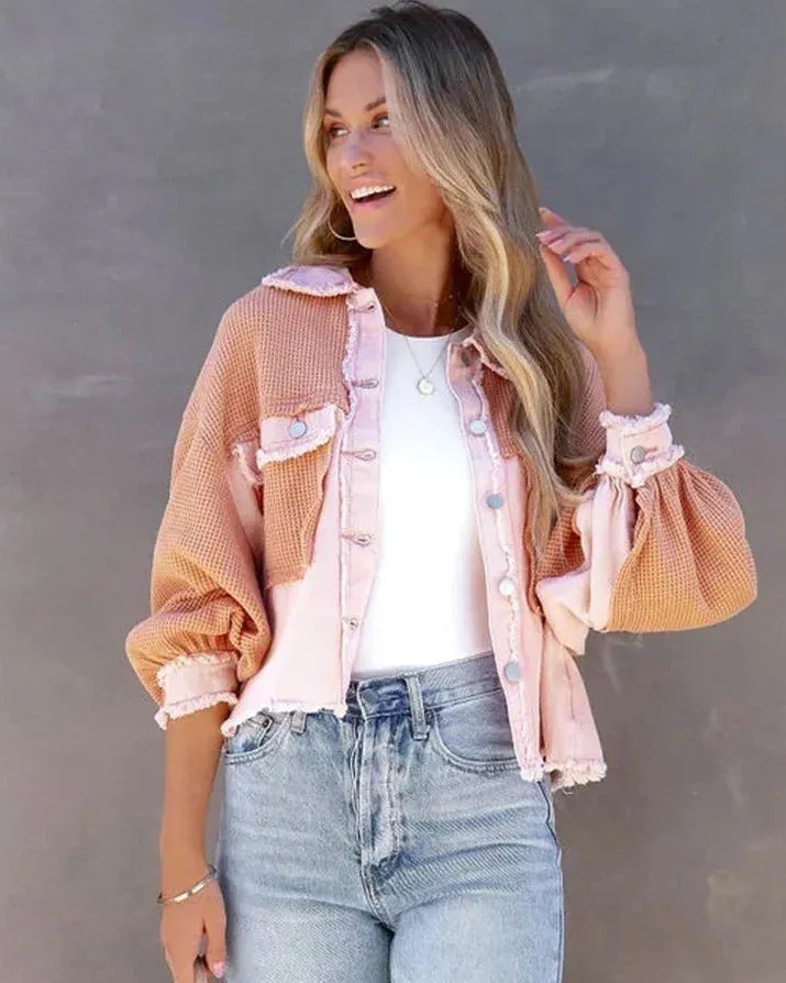 Alberta | Retro Patchwork Jacket