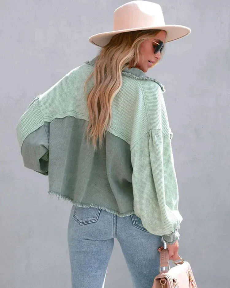 Alberta | Retro Patchwork Jacket
