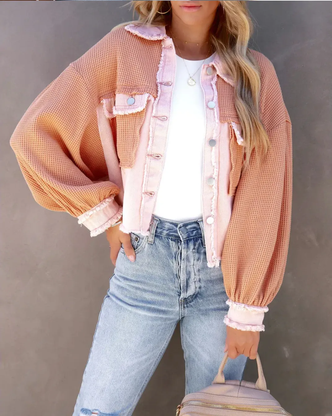 Alberta | Retro Patchwork Jacket