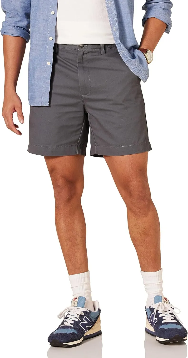 Amazon Essentials Men's Classic-Fit 7" Chino Short