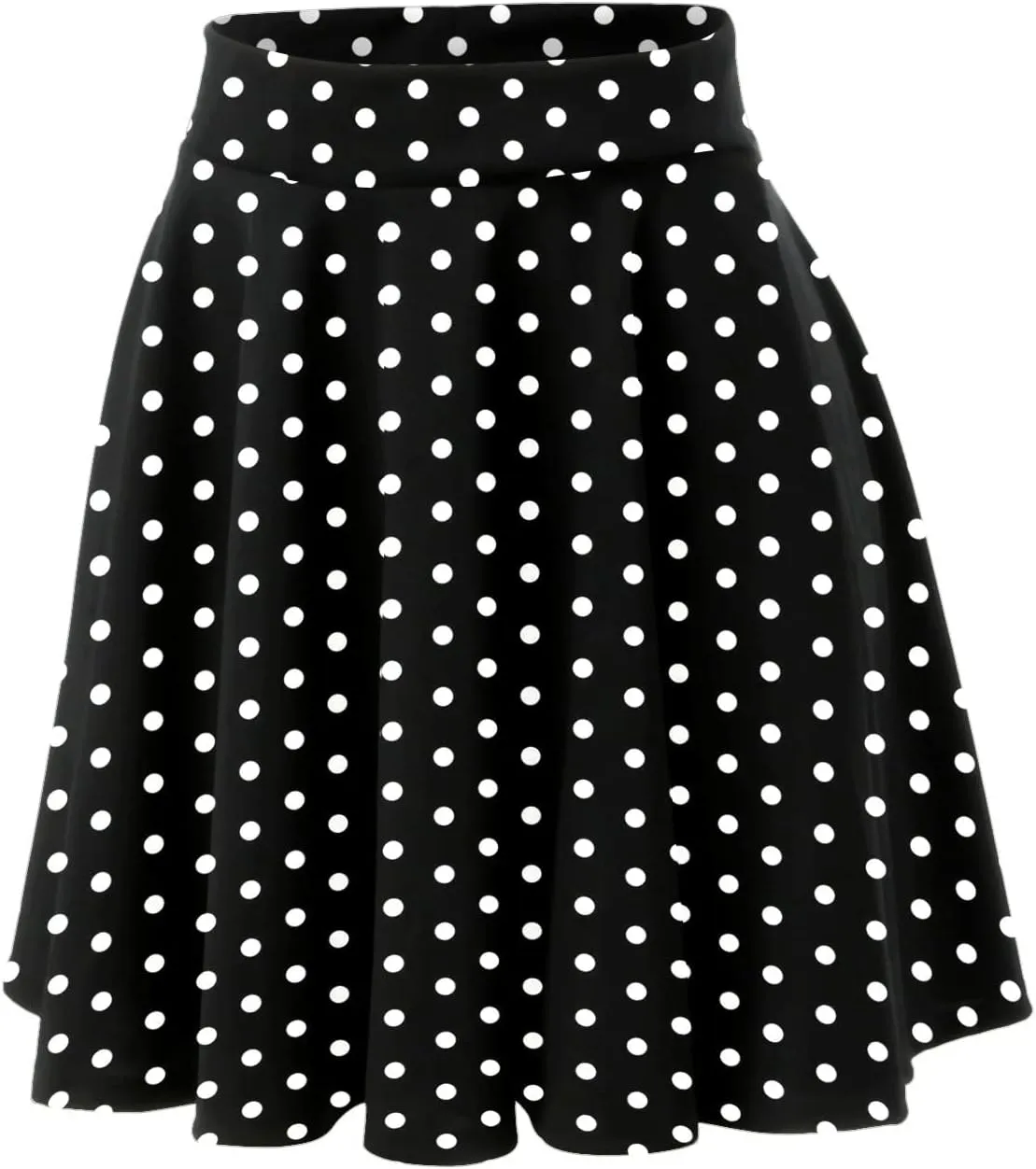 Beach Skirt for Summer Vacation Color Block Casual High Elastic Waist Pleated Knee Length Maxi Skirts for Women