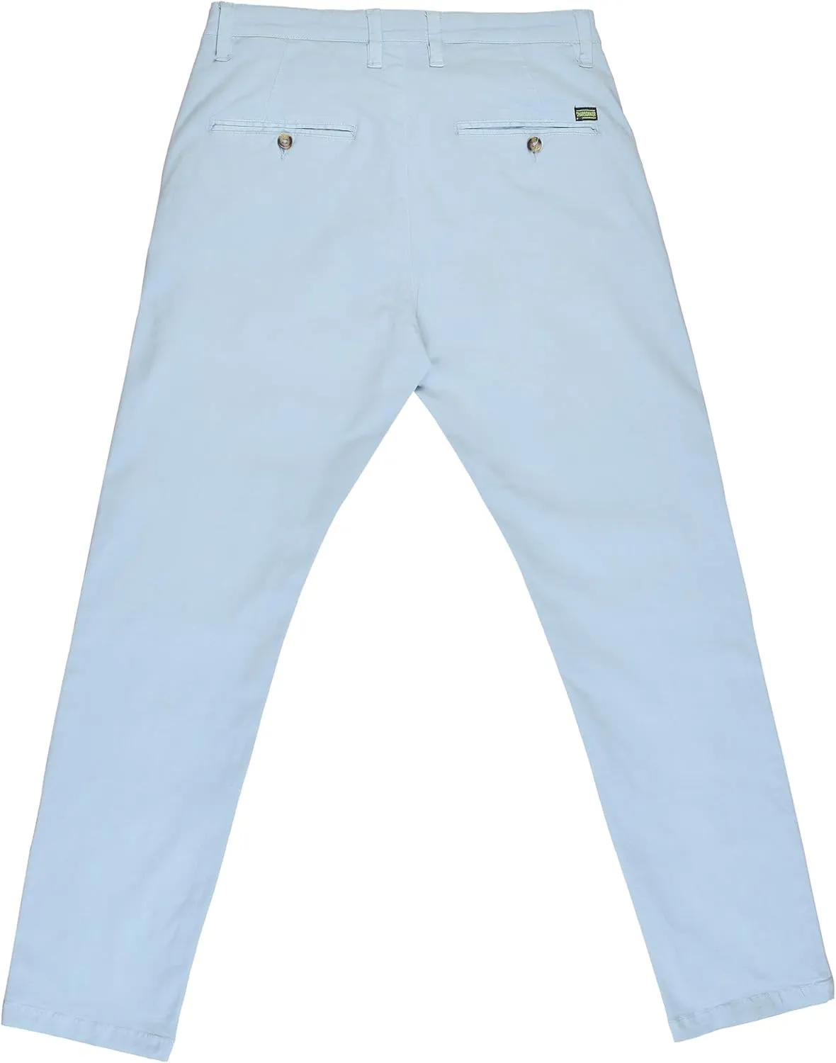 CHARBONNIER Mens Slim fit Chinos Pants, Flat Front Design and Back Buttoned Pockets, Comfortable Mens Pants for Casual wear