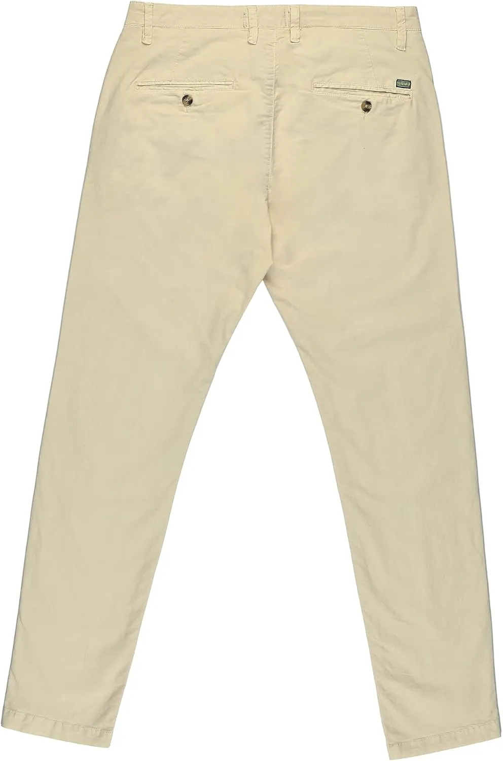 CHARBONNIER Mens Slim fit Chinos Pants, Flat Front Design and Back Buttoned Pockets, Comfortable Mens Pants for Casual wear
