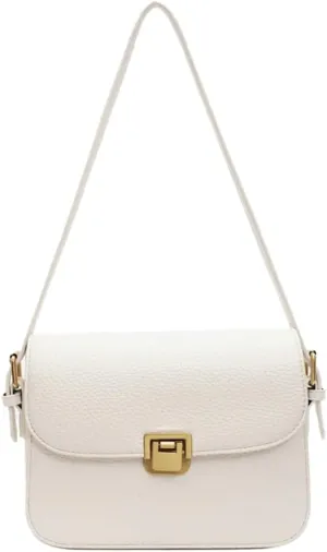 Chic Versatile Women PU Leather Crossbody Shoulder Bag - Vintage Small Square Shape Trendy & Effortlessly Stylish