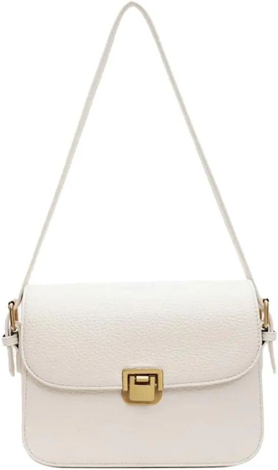 Chic Versatile Women PU Leather Crossbody Shoulder Bag - Vintage Small Square Shape Trendy & Effortlessly Stylish