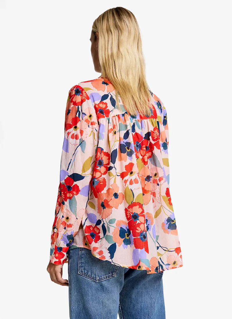 Classic Shirred Blouse