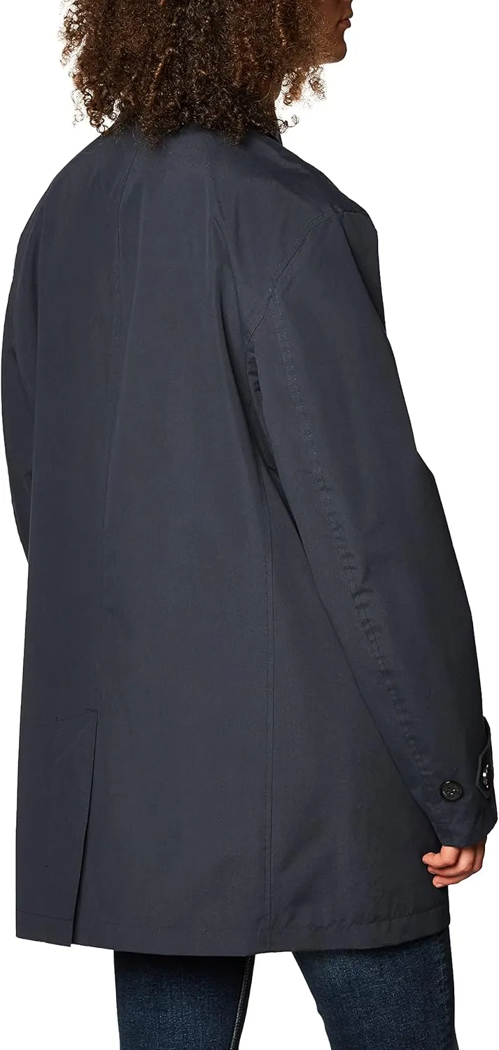 Cole Haan Men's Classic Stand Collar Rain Jacket