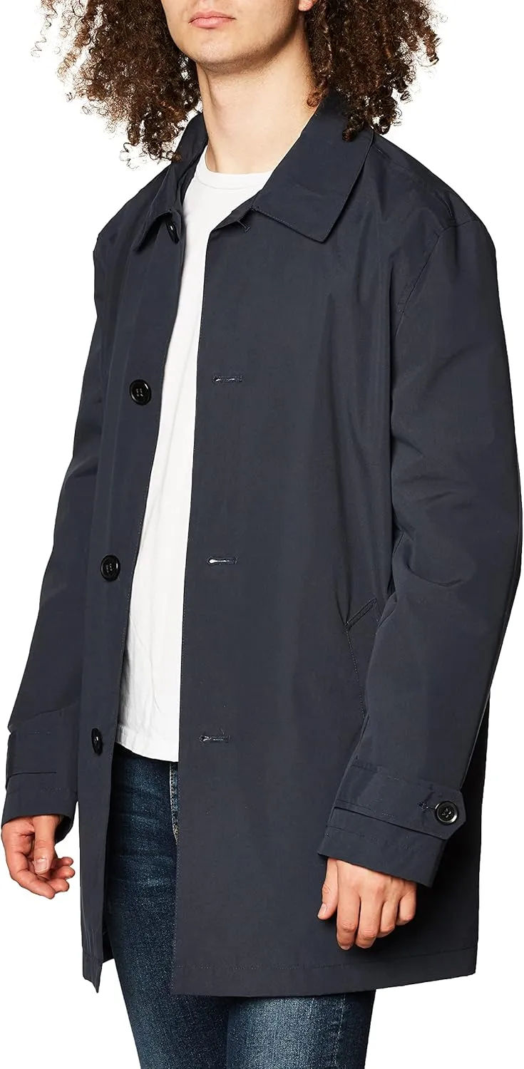 Cole Haan Men's Classic Stand Collar Rain Jacket