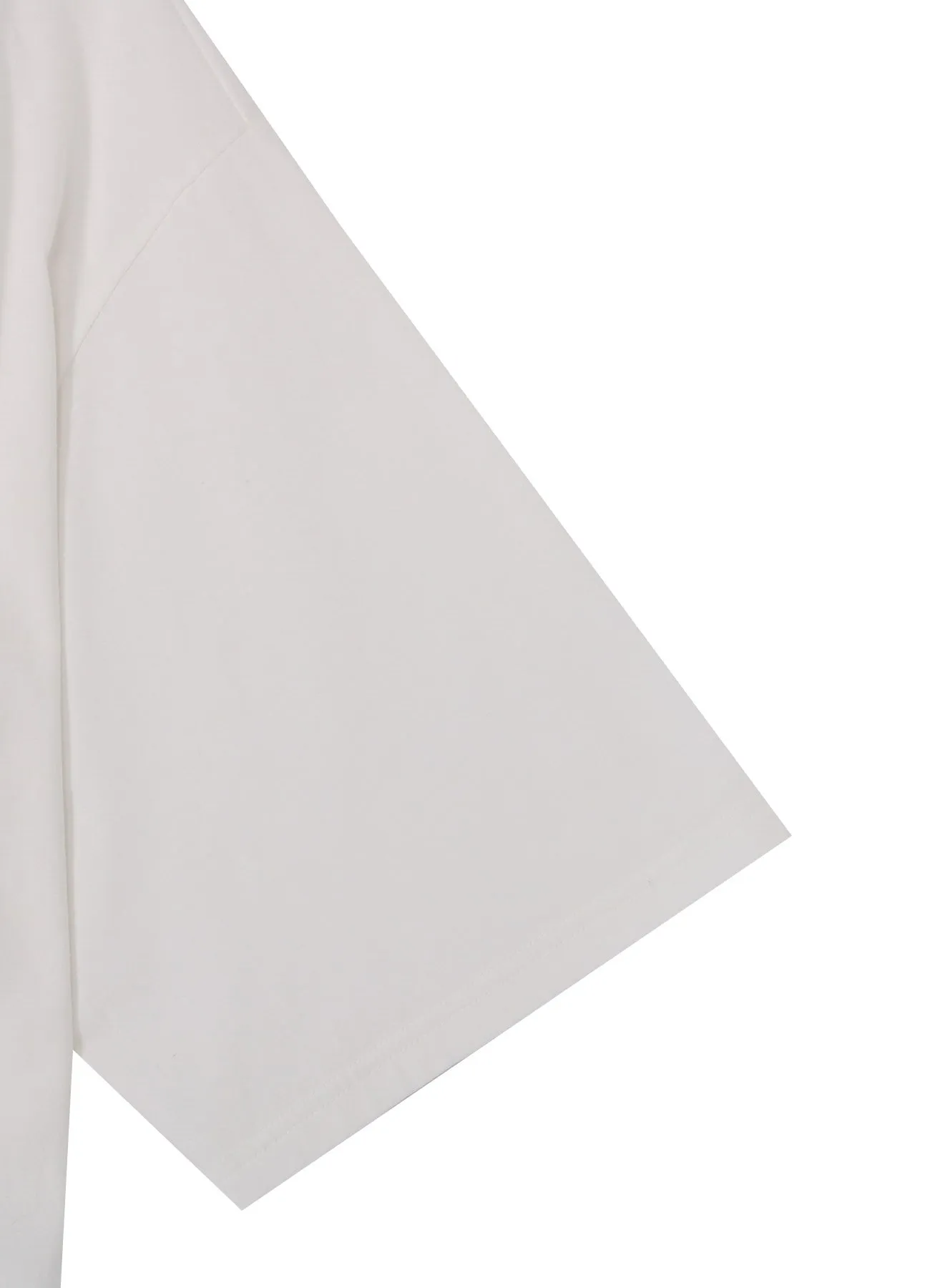 COTTON JERSEY SEVENTH SLEEVE HOODIE