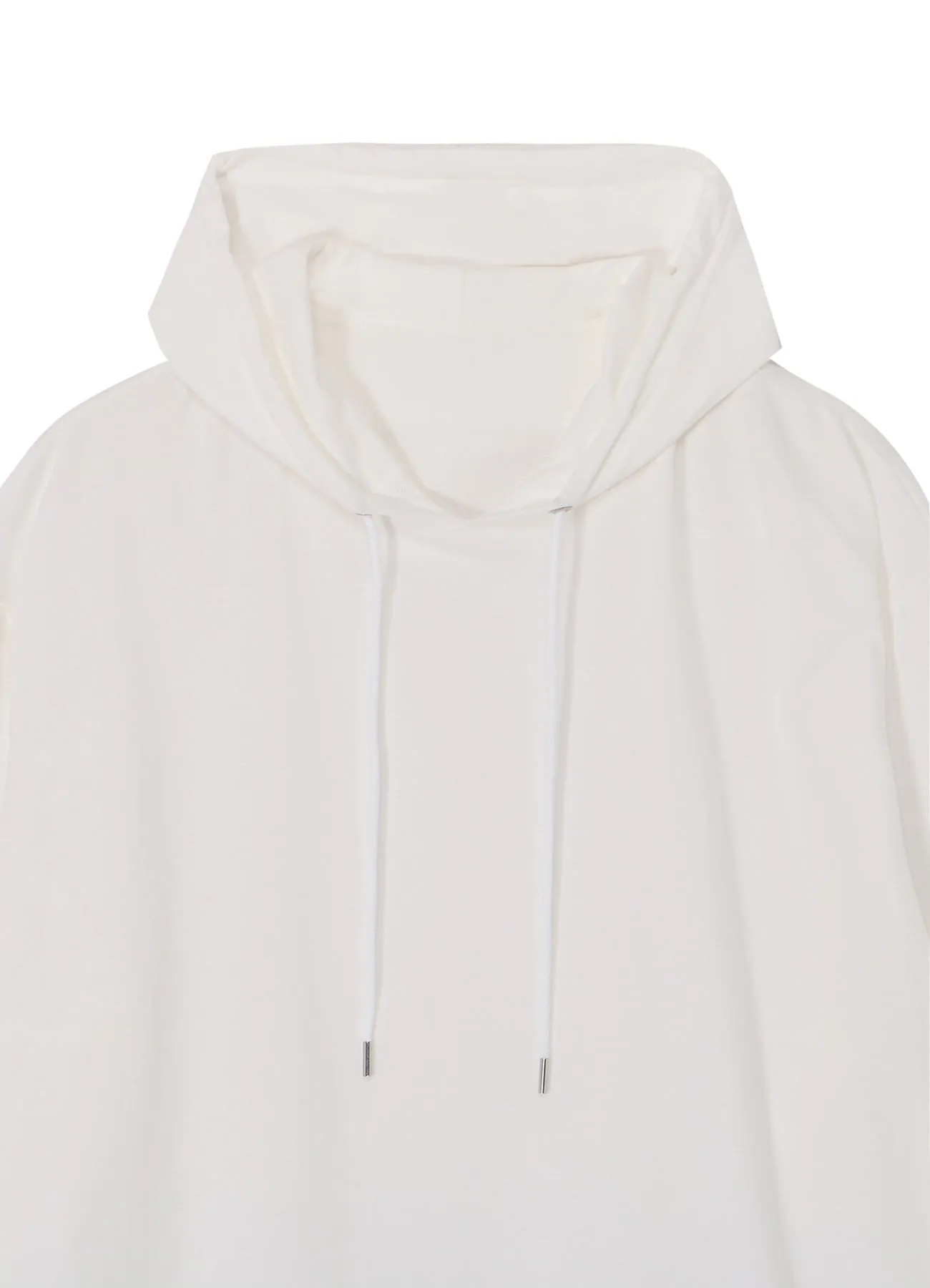COTTON JERSEY SEVENTH SLEEVE HOODIE