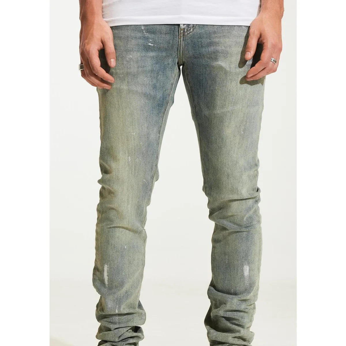 Crysp Denim Atlantic Stone Glitter Jeans (CRYH22-211)