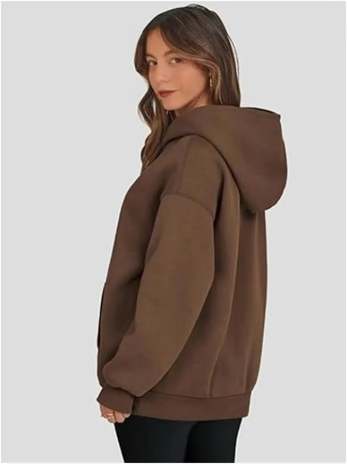 Cute Ladies Gym Cozy Sweatshirt, 2024 Fall Oversized Hooded Pullover Long Sleeve, Teens Clothing Outfits