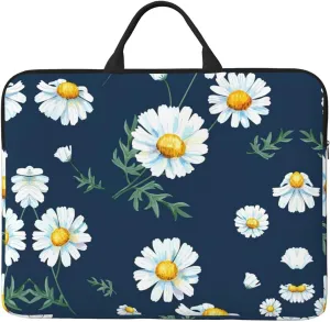 daisy' 14in Laptop Case Sleeve Bag  Versatile Shoulder Messenger Briefcase, Designed for Business Travel