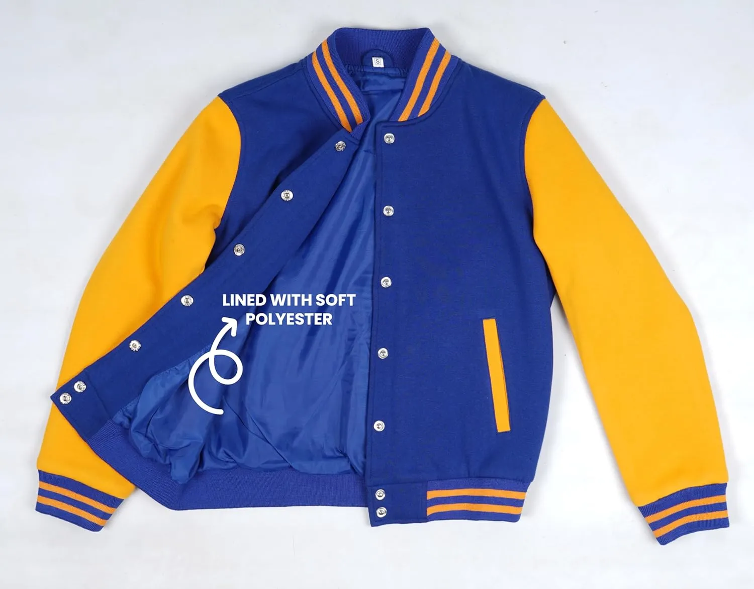 Decrum Varsity Jacket Women - Trendy Womens Letterman Jackets Highschool Baseball Bomber