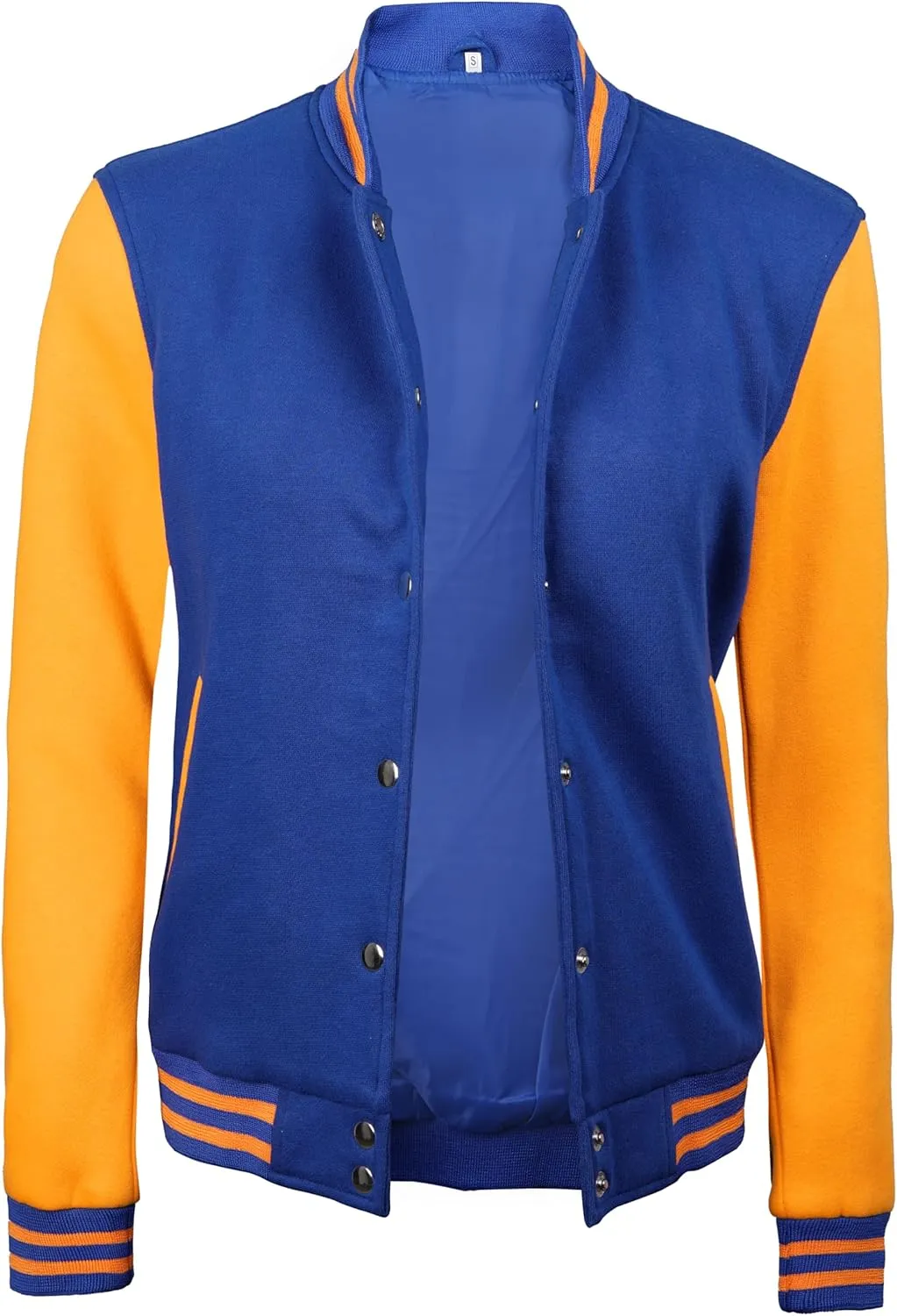 Decrum Varsity Jacket Women - Trendy Womens Letterman Jackets Highschool Baseball Bomber