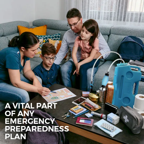 Deluxe Aquabrick Emergency Water Purification for Home & Travel