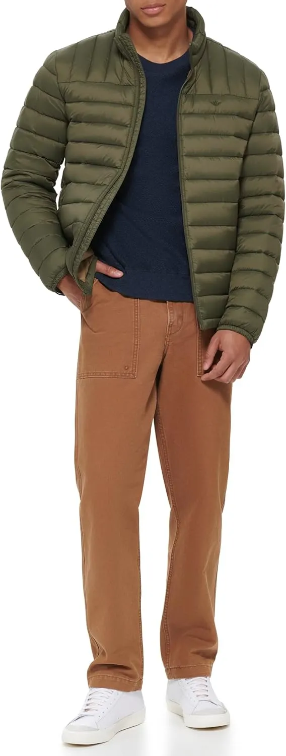 Dockers Men's Classic Ultra Loft Packable Puffer Jacket