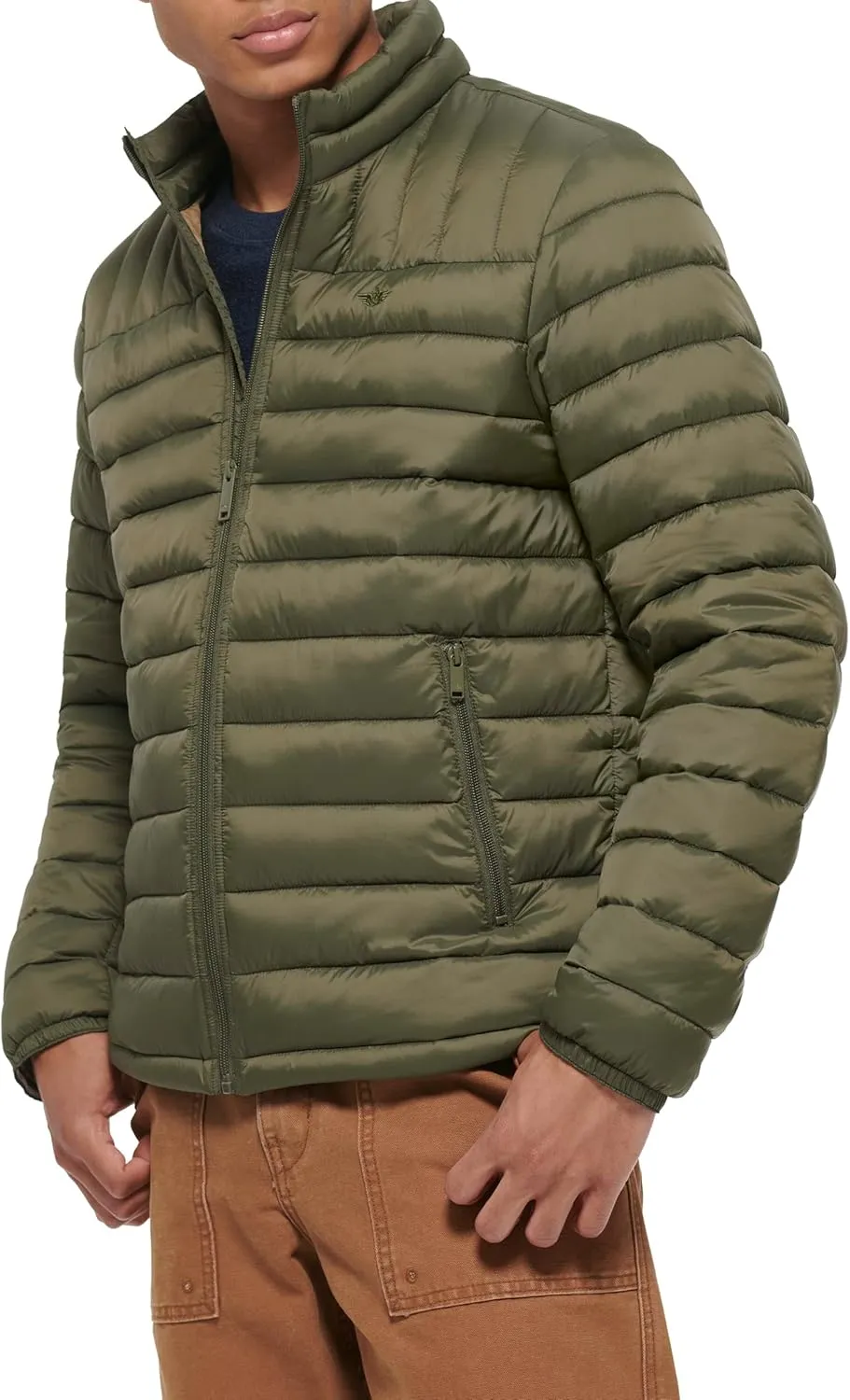 Dockers Men's Classic Ultra Loft Packable Puffer Jacket