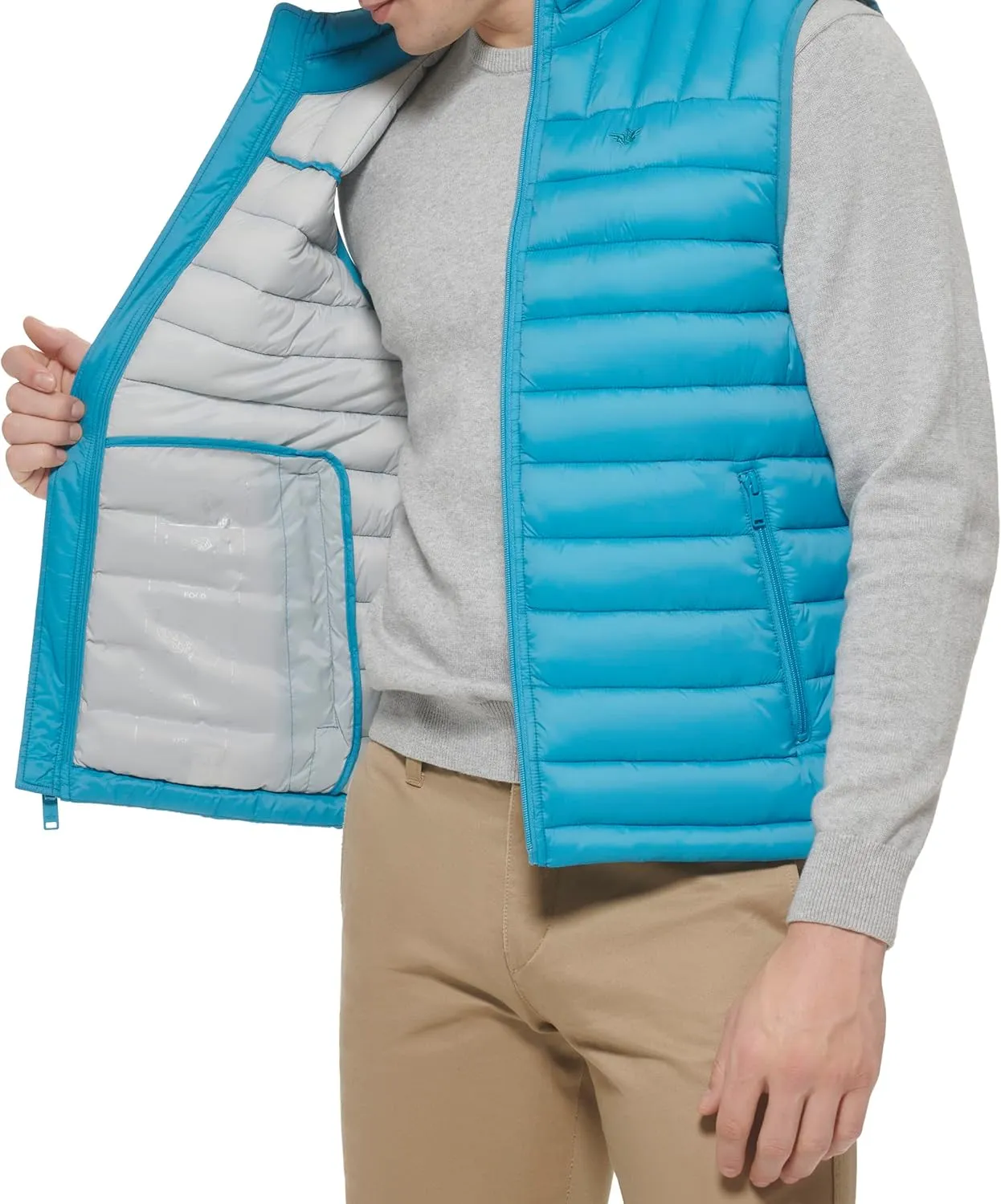 Dockers Men's Classic Ultra Loft Packable Puffer Vest