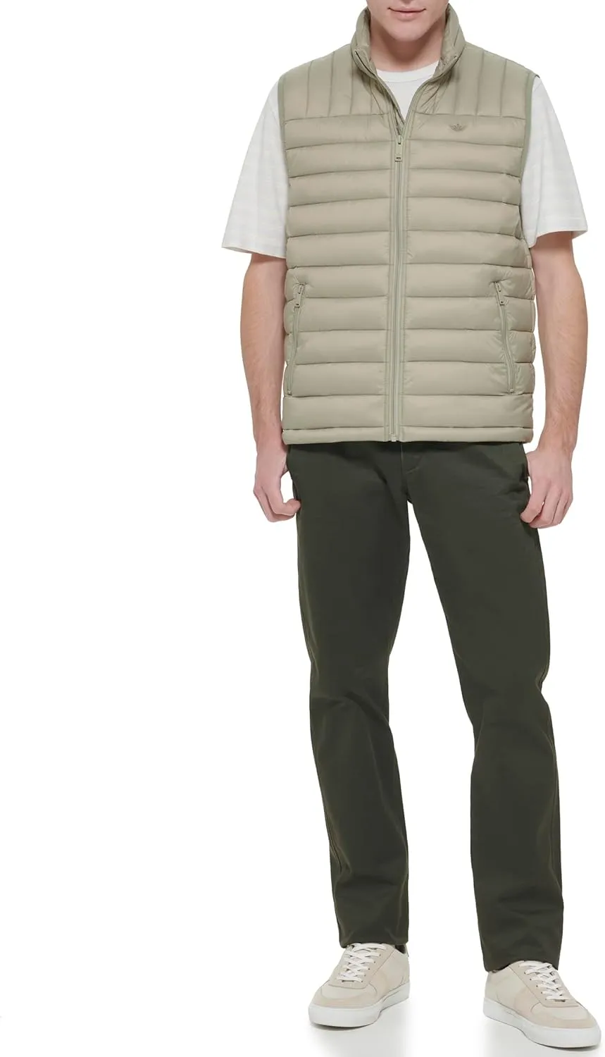 Dockers Men's Classic Ultra Loft Packable Puffer Vest