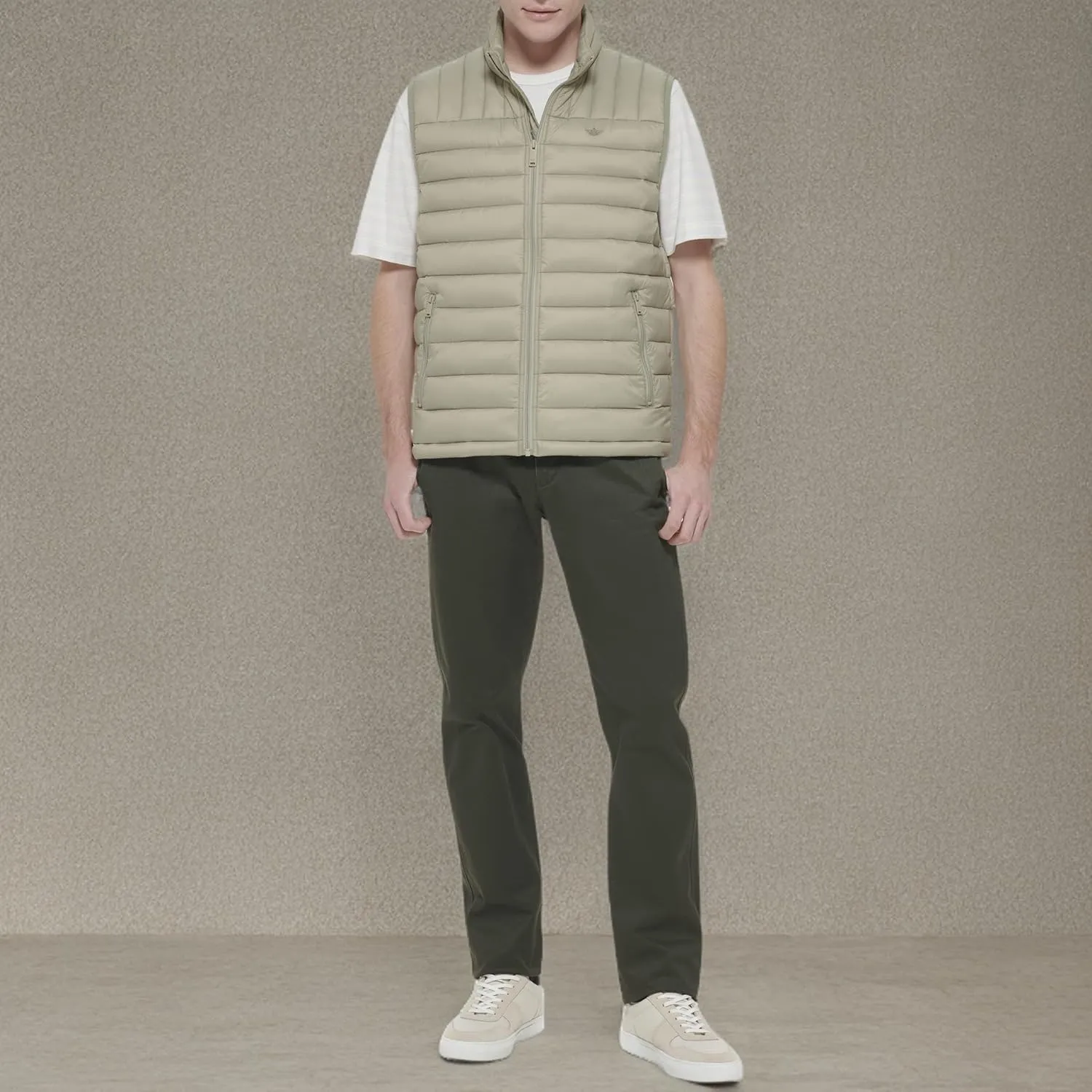 Dockers Men's Classic Ultra Loft Packable Puffer Vest