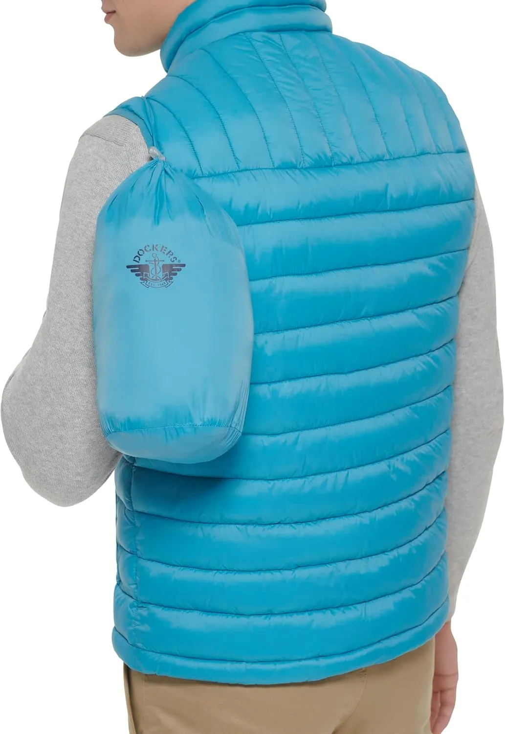 Dockers Men's Classic Ultra Loft Packable Puffer Vest