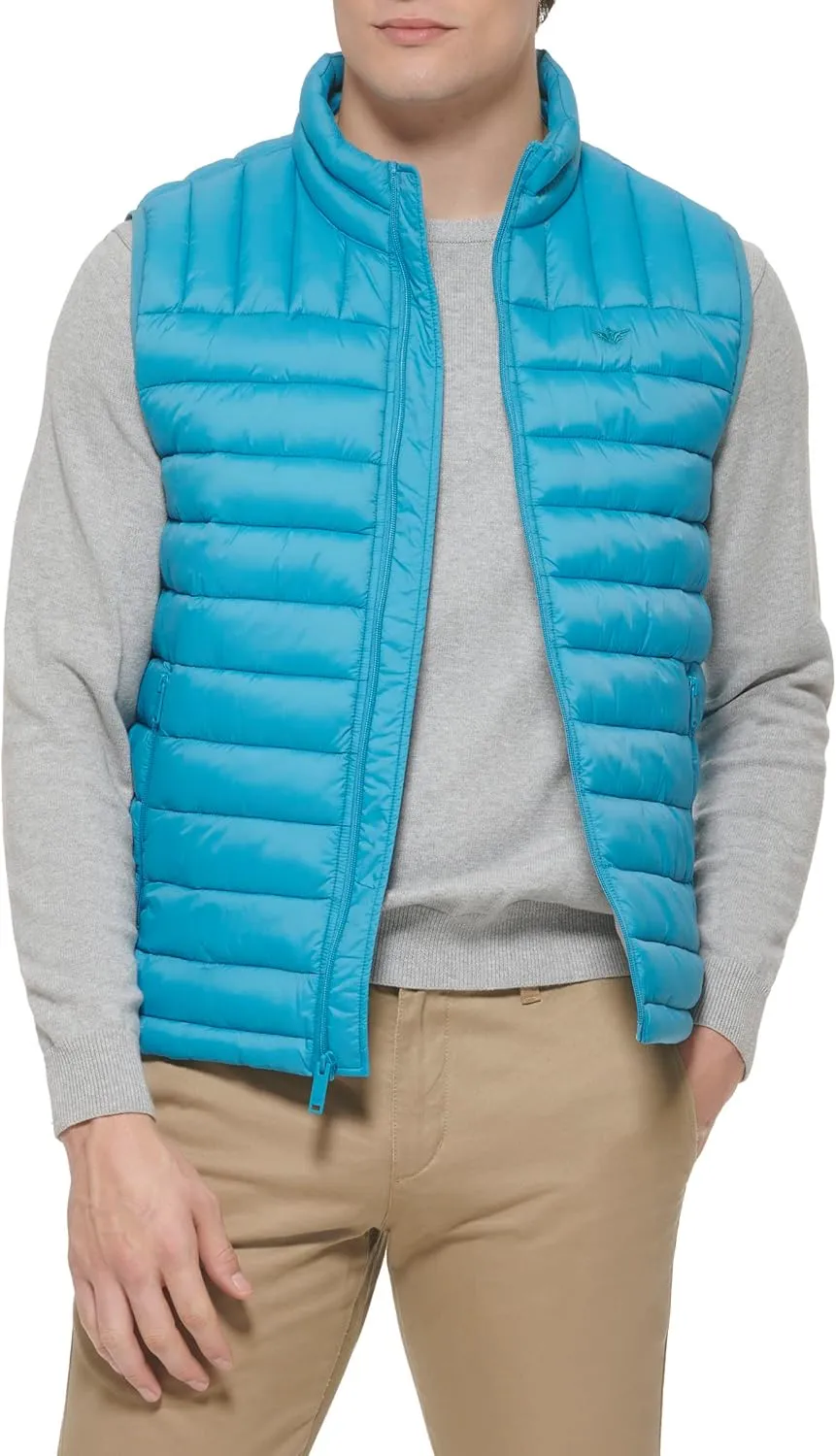 Dockers Men's Classic Ultra Loft Packable Puffer Vest