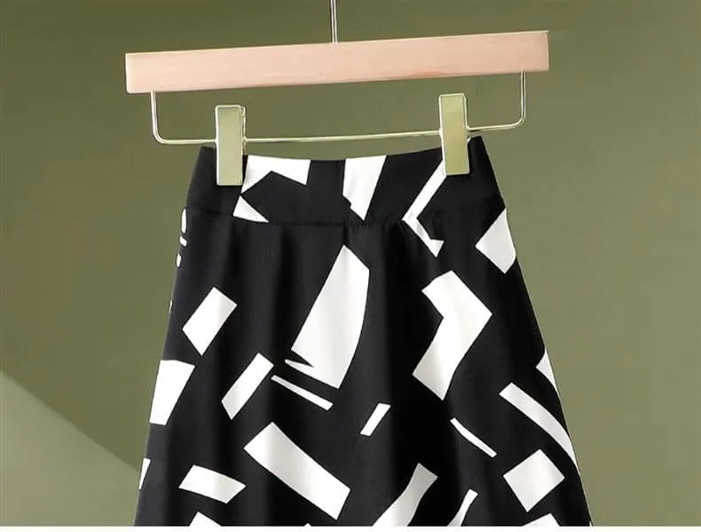 Elegant Long Skirts for Women - Maxi Skirt, Trendy Summer Style-A