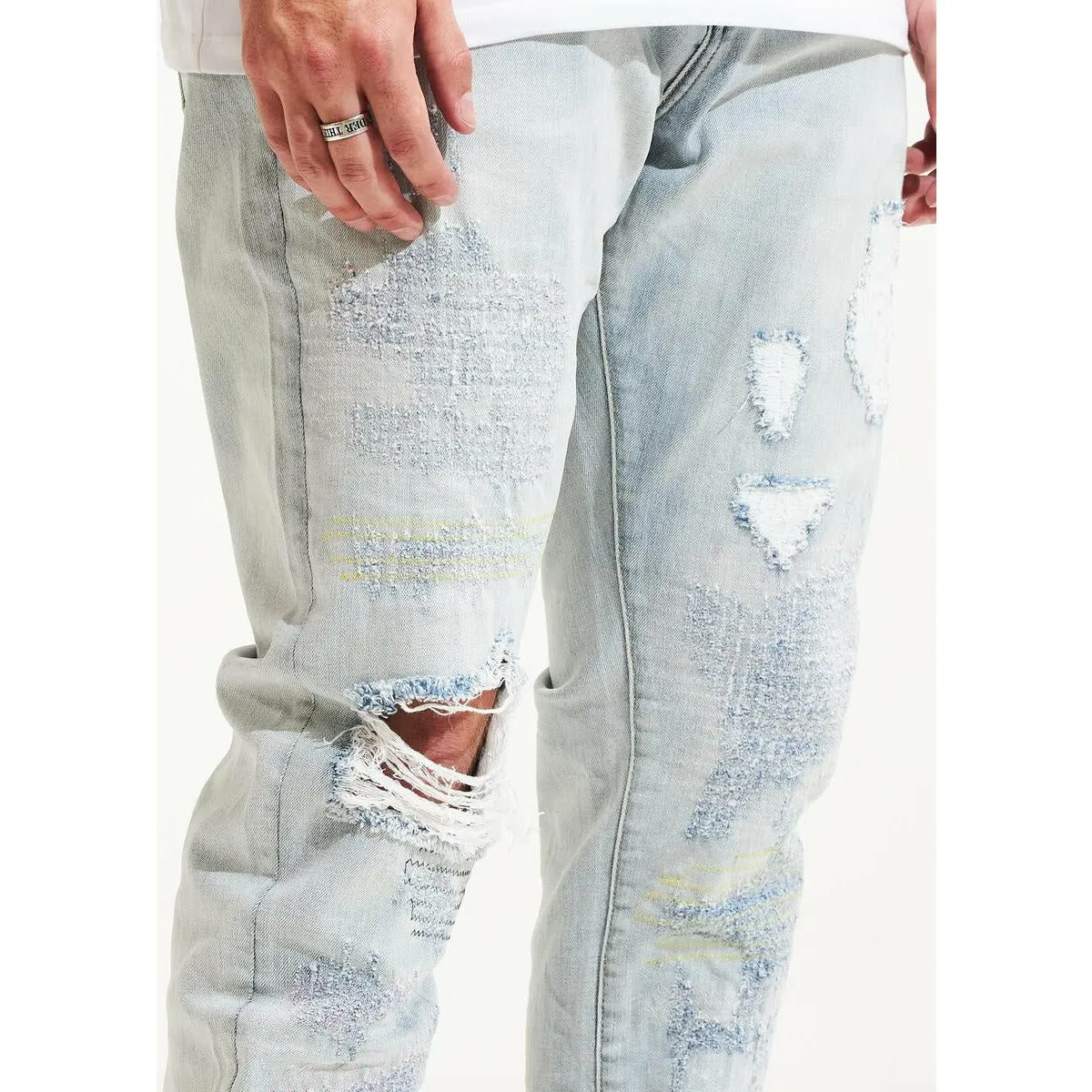 Embellish Light Blue Hercules Denim (EMBSP122-137)
