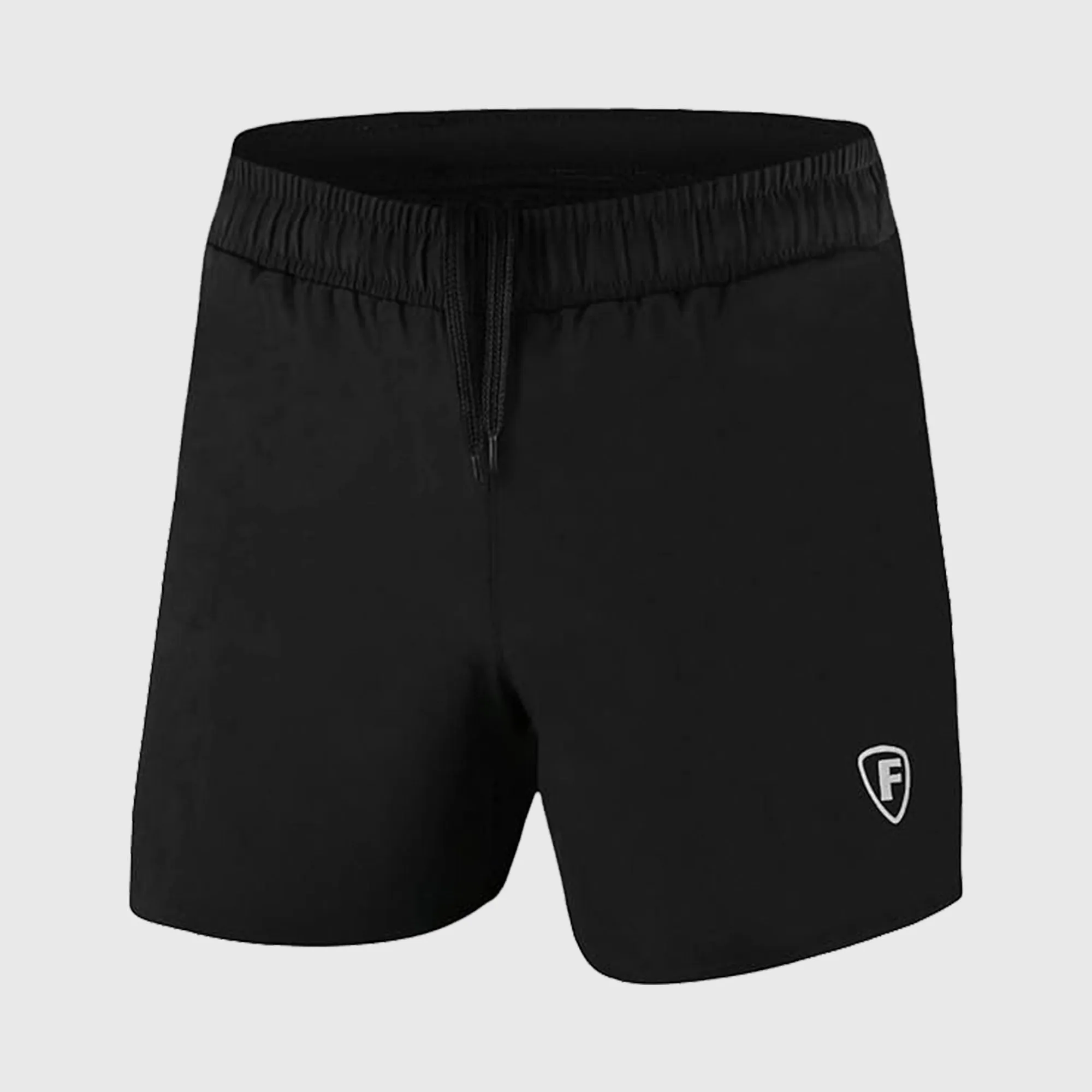 Fdx Men's & Boy's 7" Pro Black Running Shorts