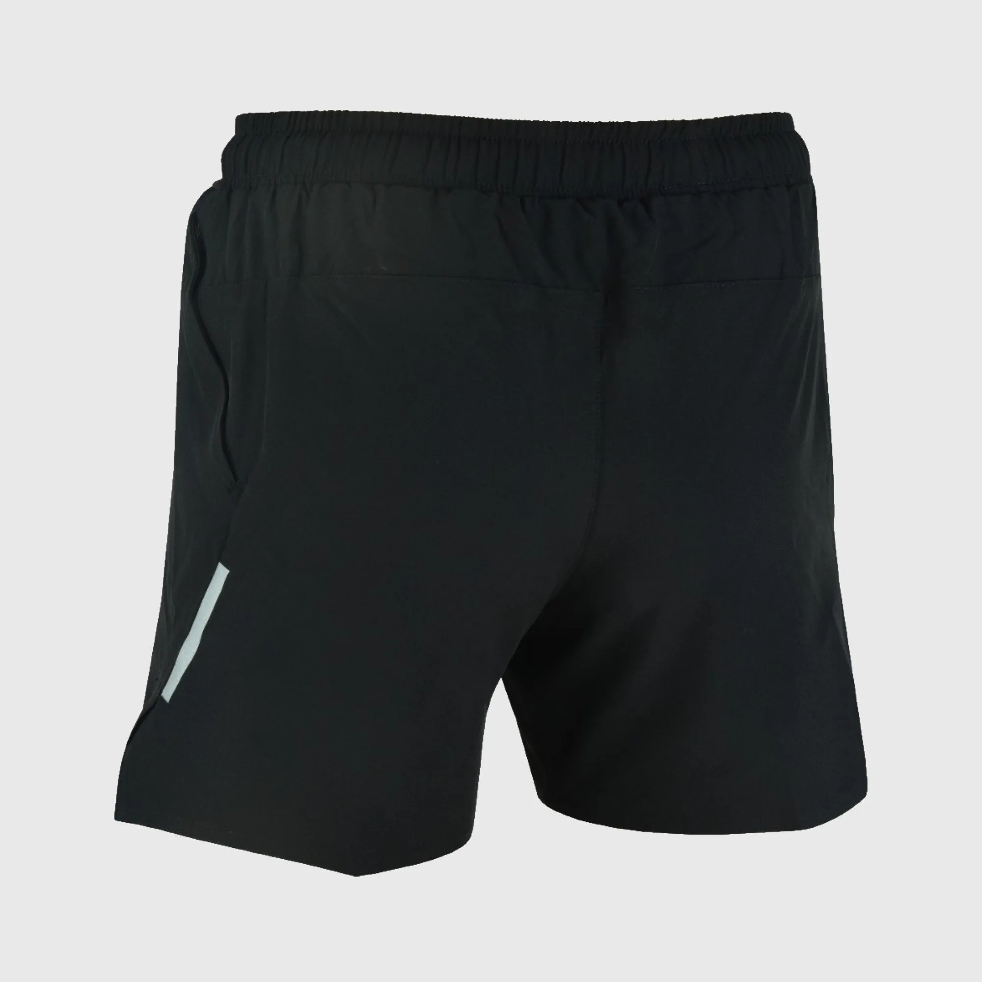 Fdx Men's & Boy's 7" Pro Black Running Shorts