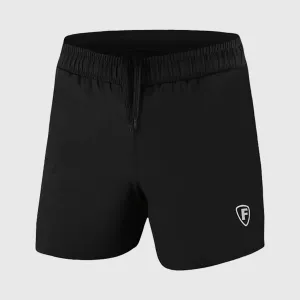 Fdx Men's & Boy's 7" Pro Black Running Shorts