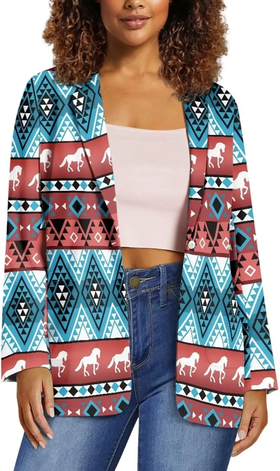 Flashideas Womens Blazer Fall Outfits Women Trendy with Pockets Open Front Long Sleeve