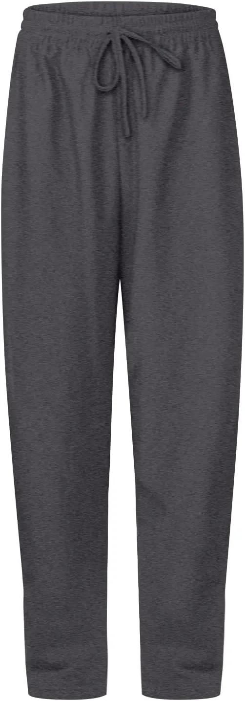 Fleece Lined Sweatpants Women Multi Pocket High Waist Cinch Bottom Jogger Pants Boyfriend Basic Cozy Cargo Sweat Pants