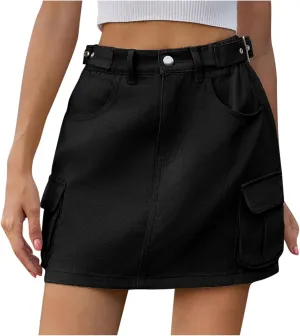 for Women Denim Mini Little Western A Line Plain Skirt Women 2025 Fashion