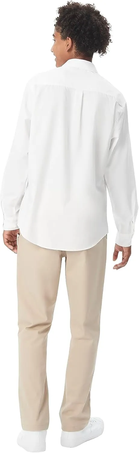 French Toast Men's Long Sleeve Classic Dress Shirt