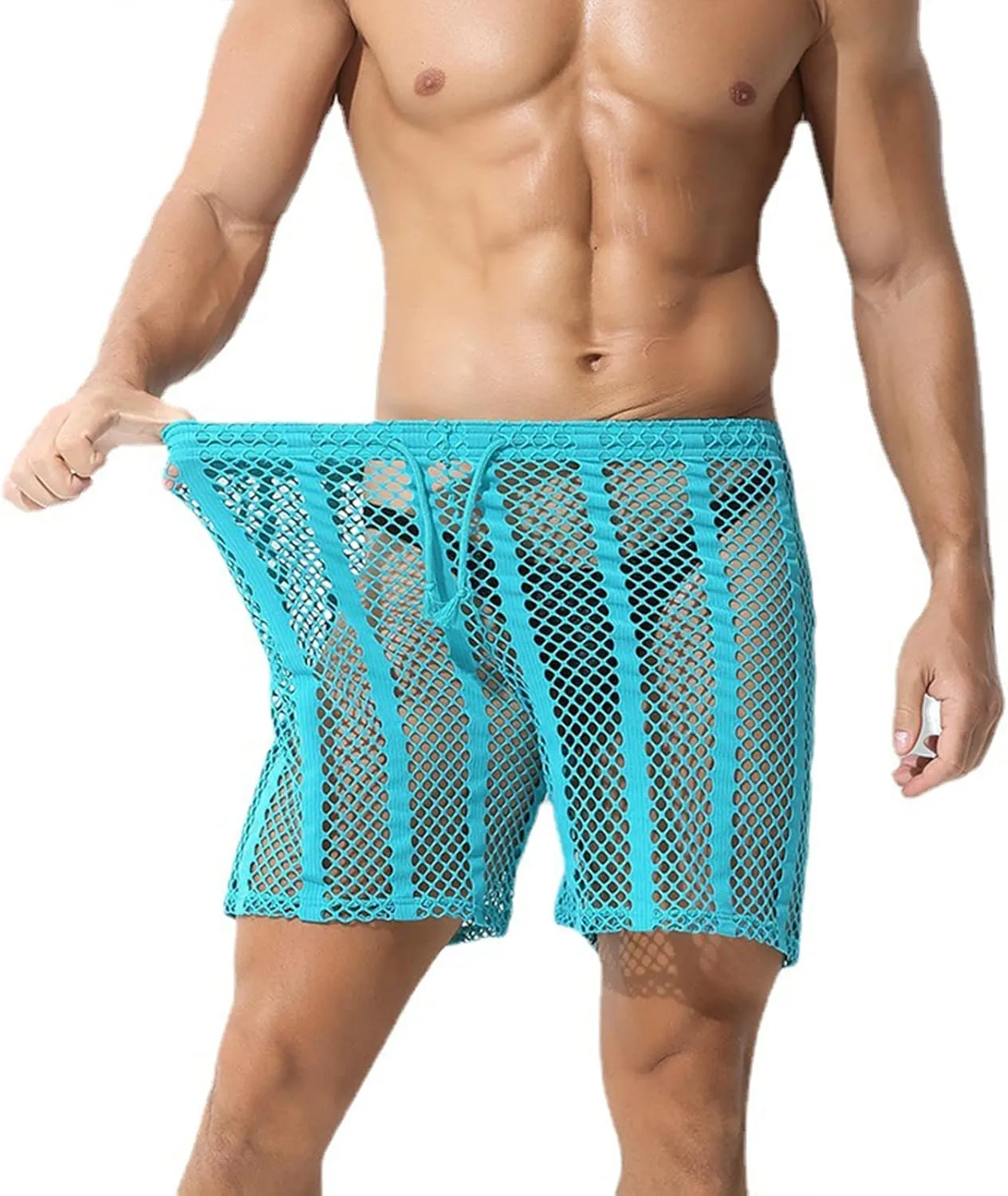 GIERIDUC Men's Lace Up Seamless Soft Thongs Most Comfortable Mens Bikini Briefs Breathable Boxer Shorts Boxer Brand Underwear