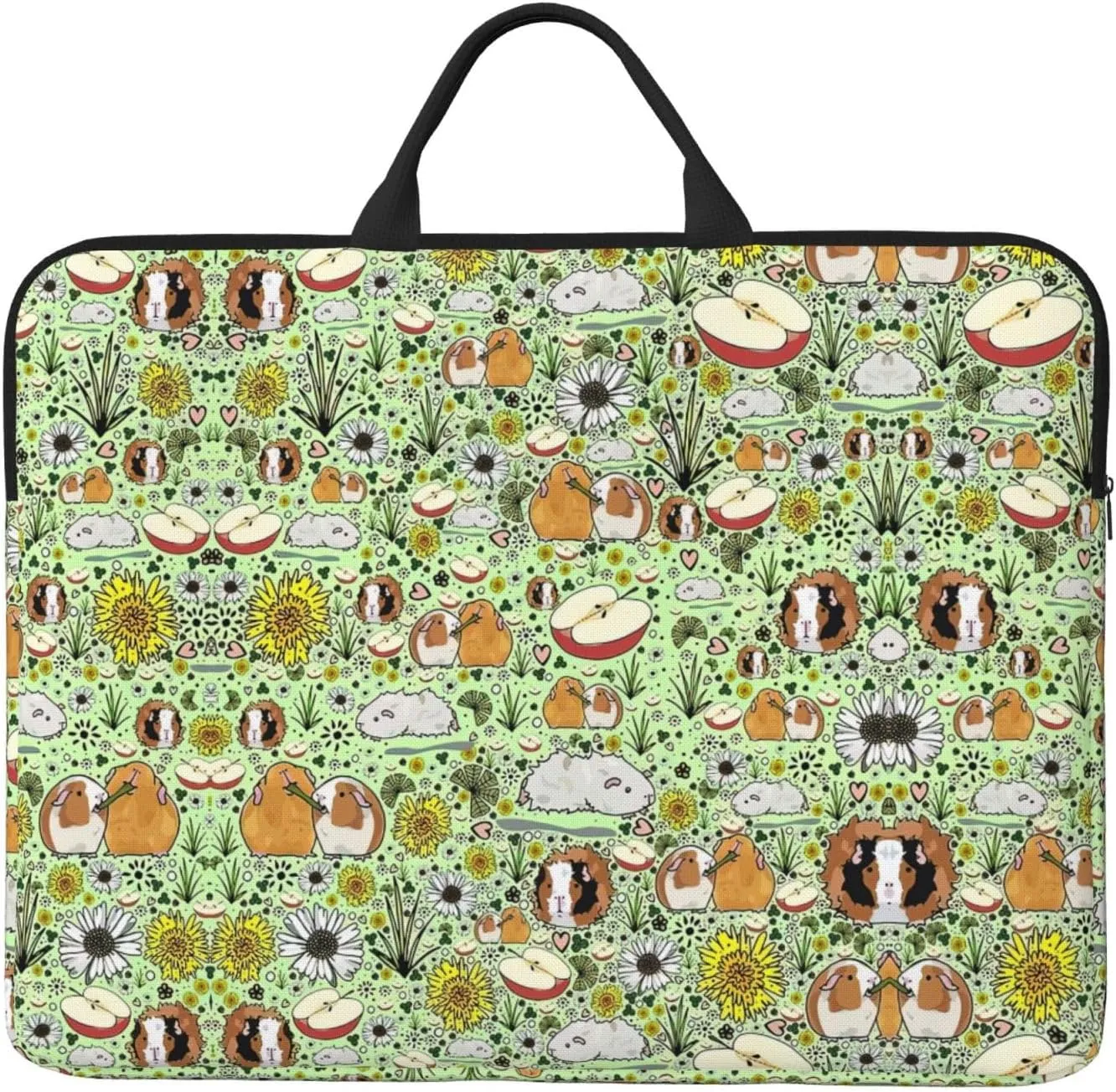 Guinea Pig 14in Laptop Case Sleeve Bag  Versatile Shoulder Messenger Briefcase, Designed for Business Travel