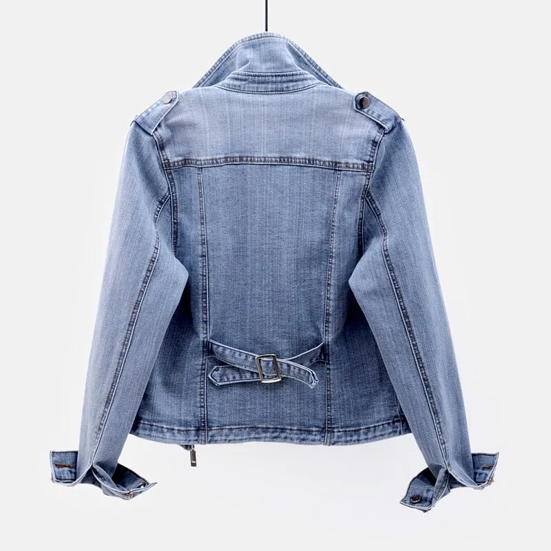 Hazel I Vintage Style Washed Jacket