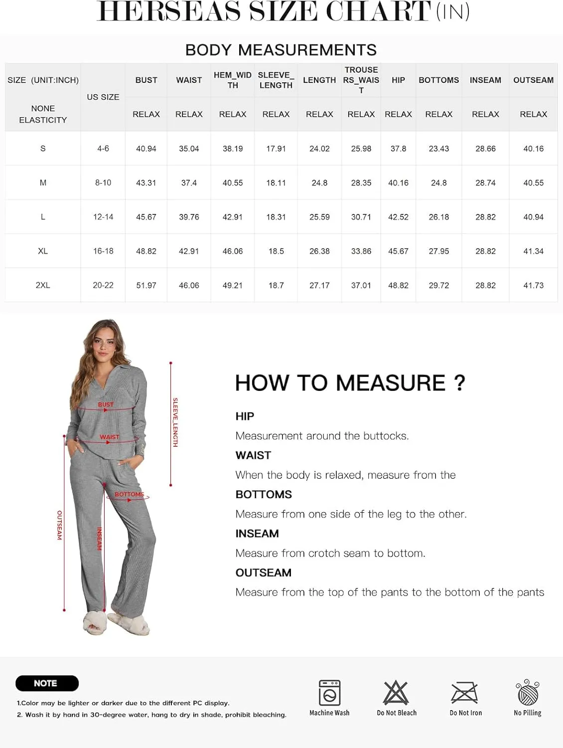 Herseas Women Sweater Set 2 Piece Outfits 2024 Long Sleeve Knit Lapel V Neck Tops High Waist Wide Leg Pants Lounge Sets