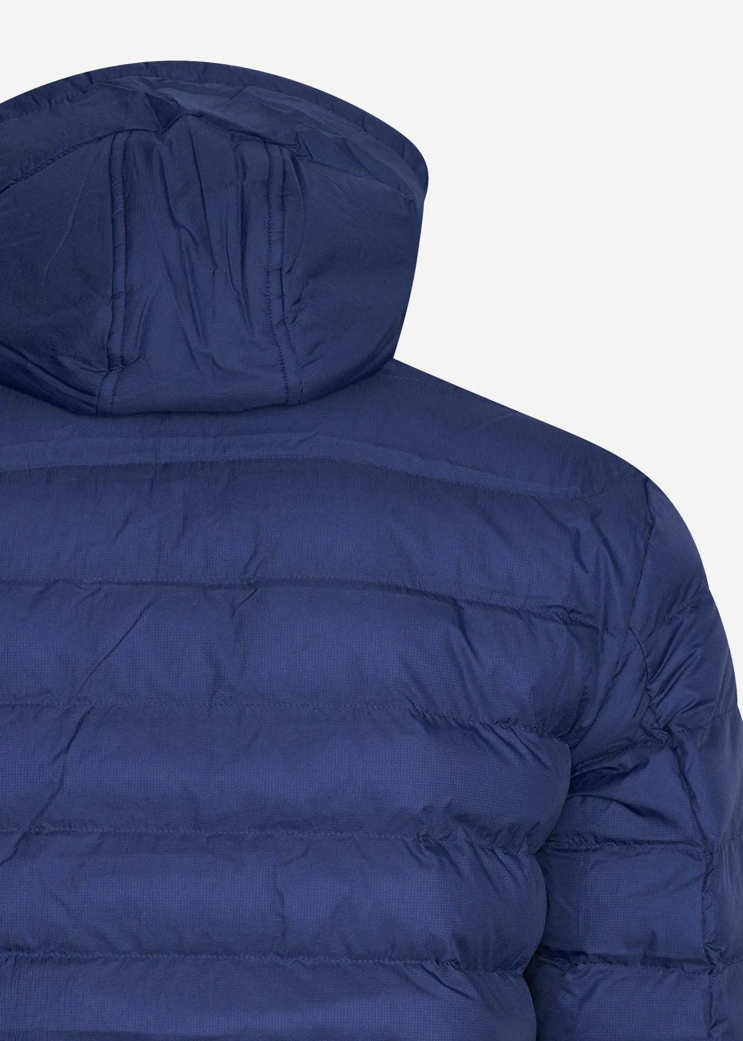 Hooded insulated jacket - french navy