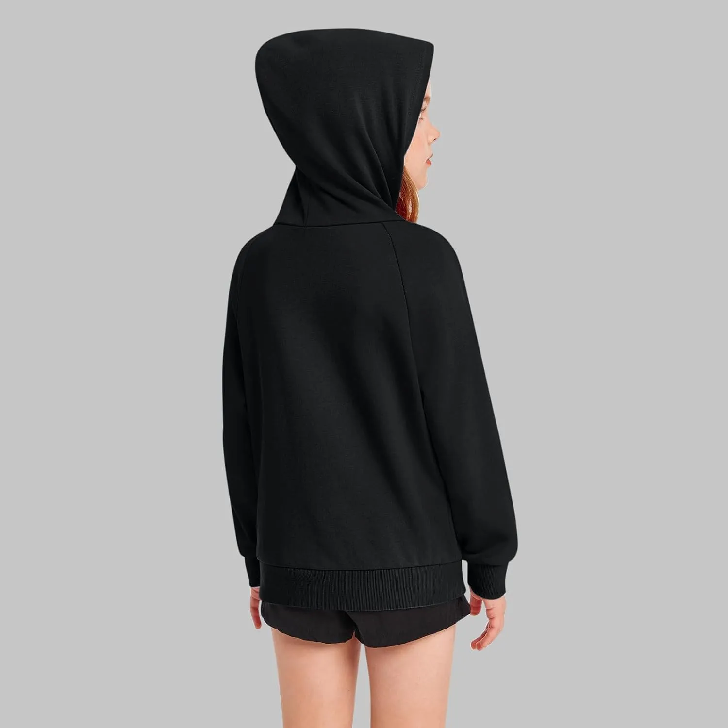 Hoodies for Teen Girls Tredny Long Sleeve Sweatshirts Oversized Pullover with Hood Fall Tween Girls Y2K Outfits