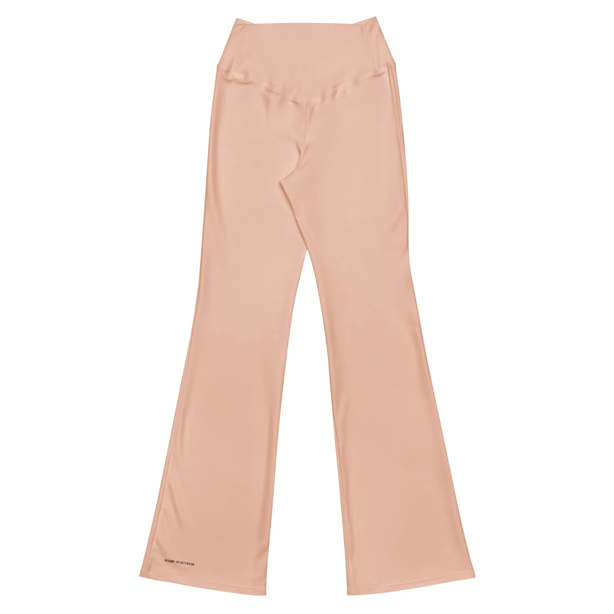 Humble Sportswear™ Women's Blush Pink Flare leggings