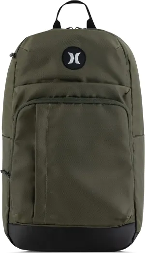Hurley Mens Classic Backpack, Cargo/Icon, One Size