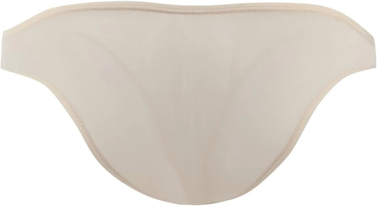 JEsilunmaMY Ice Silk Underwear for Men Low Rise Breathable Bulge Pouch Bikini Briefs See Through G-String Panties Swimwear