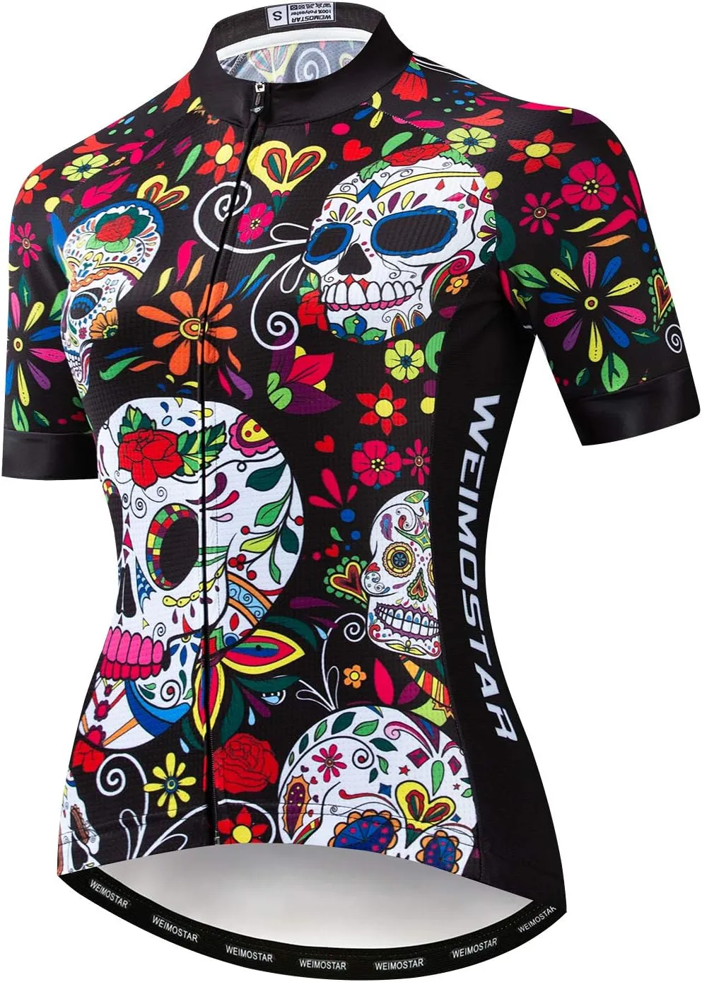 JPOJPO Womens Cycling Jersey,Bike Shirt Quick-Dry Breathable Reflective S-2XL Tops
